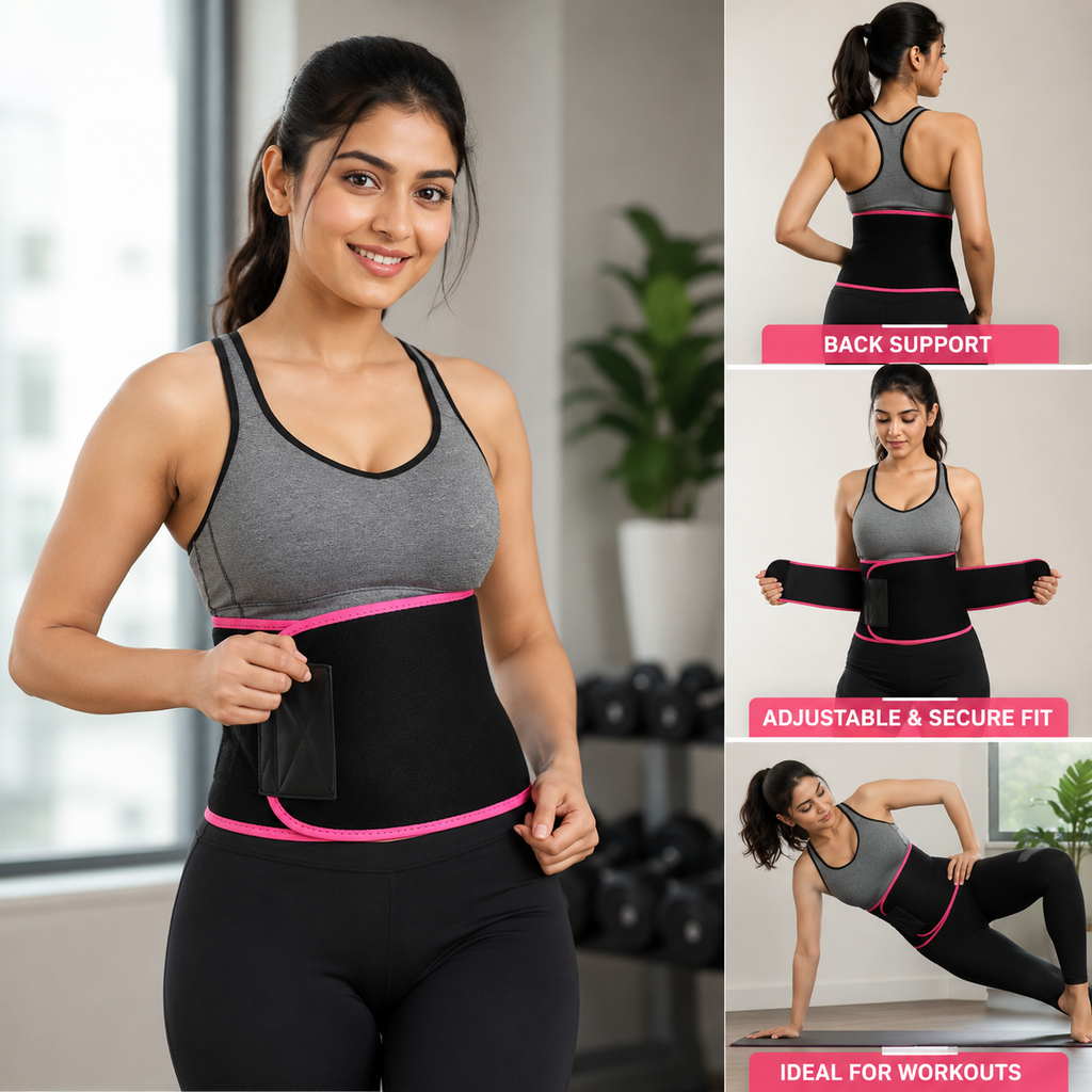 CoreFlex™ Waist Trimmer Belt with Back Support
